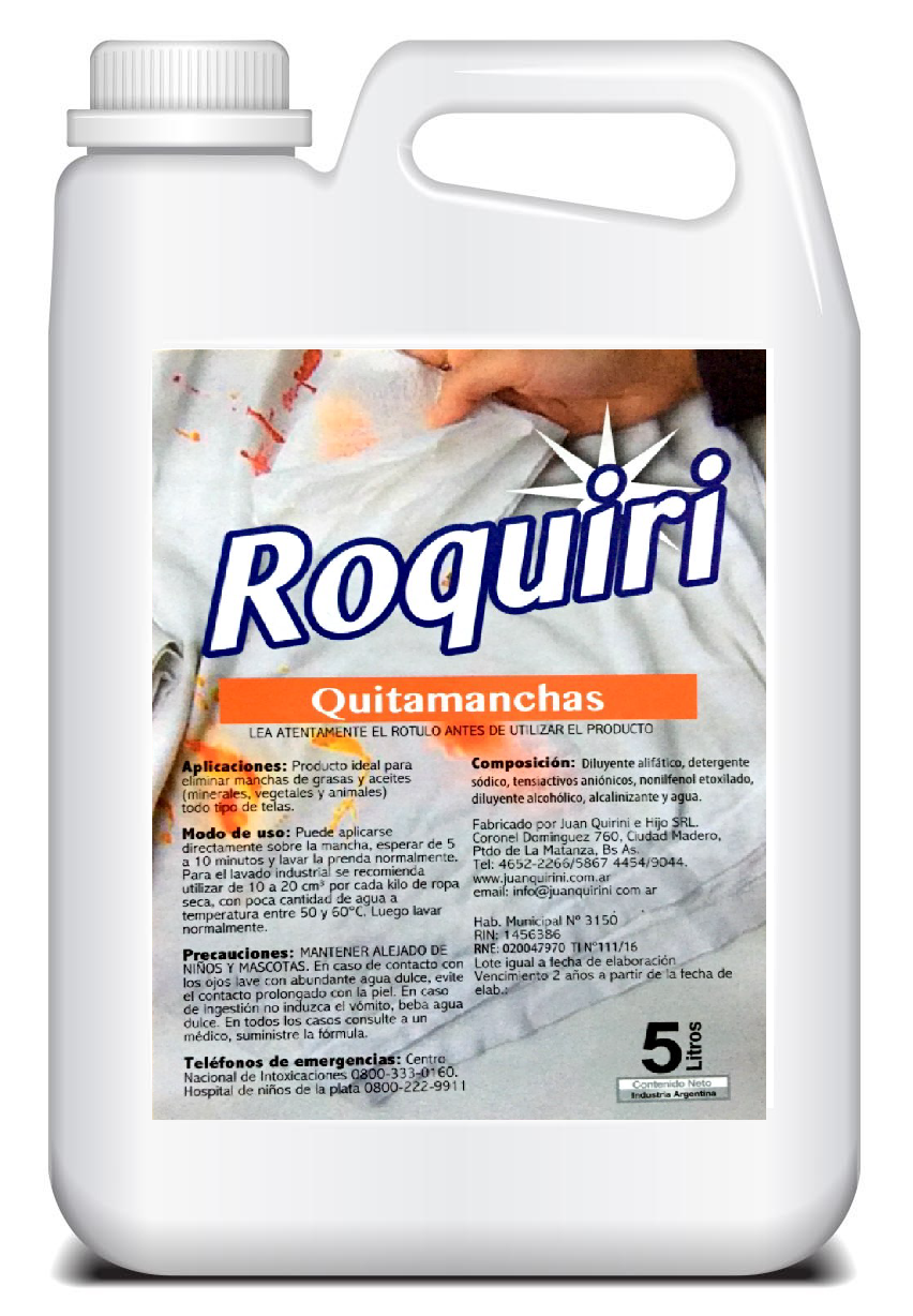 Quitamanchas clásico