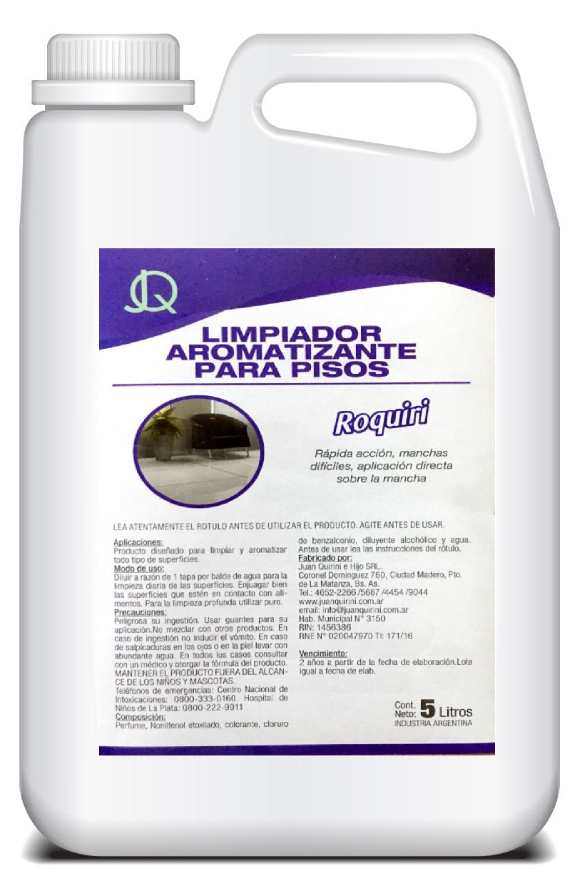 Limpiador aromatizante para pisos