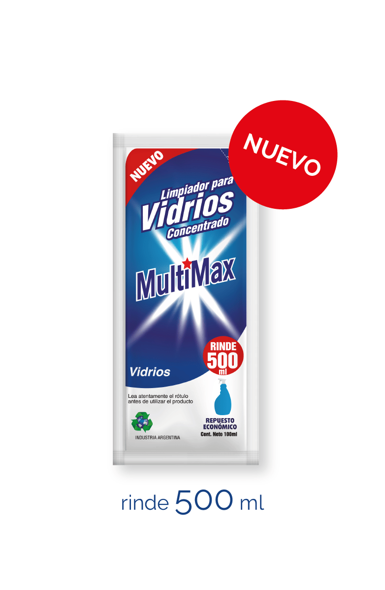 Limpiador para vidrios