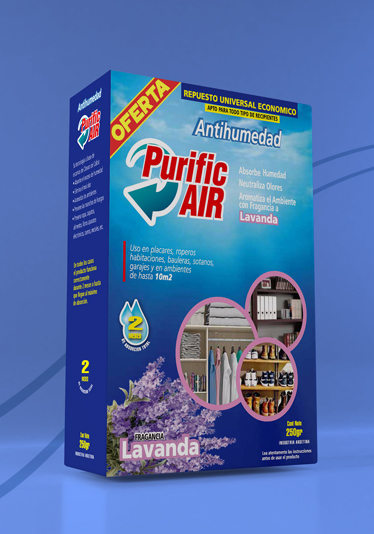 Purific Air — repuesto antihumedad