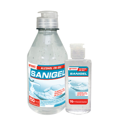 Alcohol en gel Sanigel® con Flip Top
